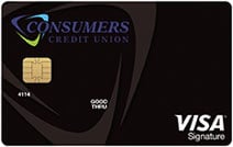 Consumer Credit Union Visa Signature Rewards