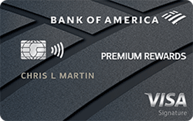 o Bank of America® Premium Rewards® do Cartão de Crédito Comentário