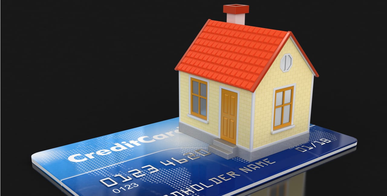 Can you buy a sales house with a credit card