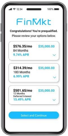 FinMkt lending screenshot
