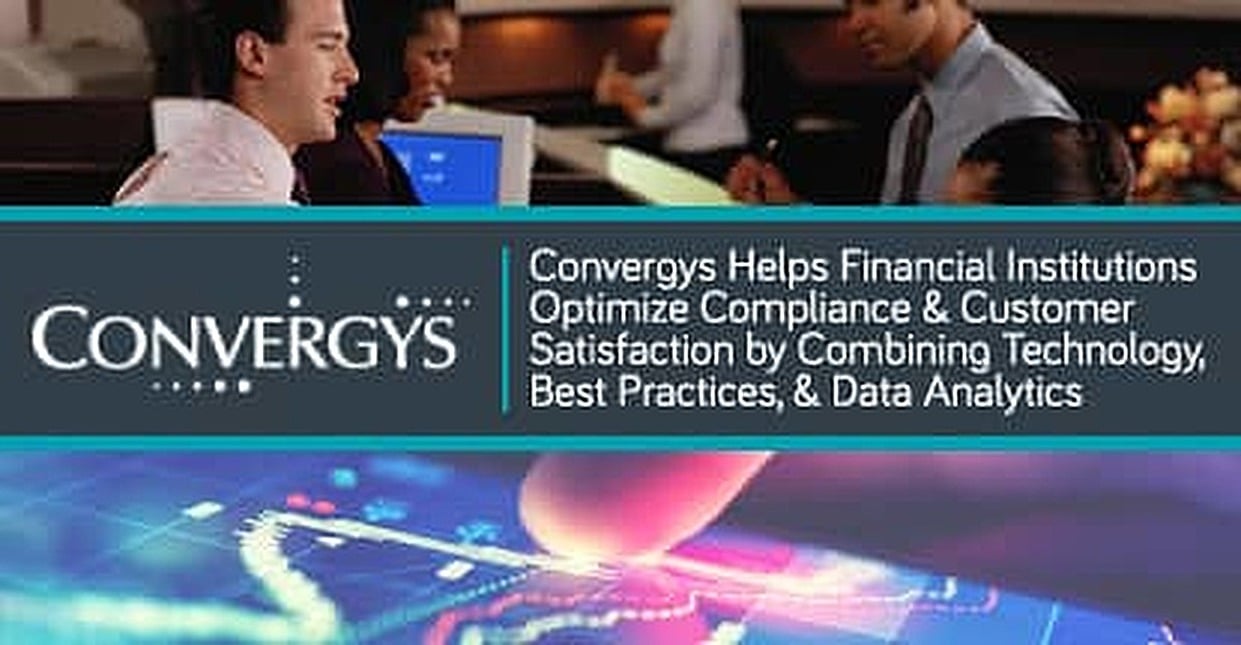 Convergys Helps Financial Institutions Achieve Compliance And