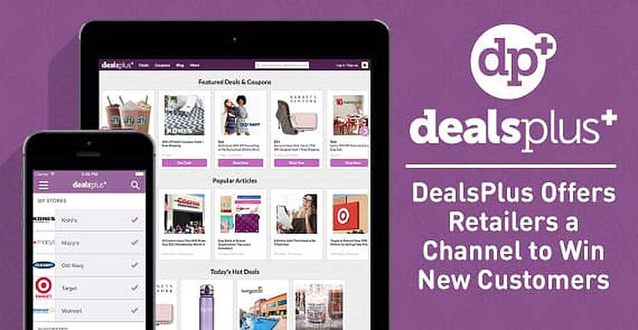 With 2.8M Direct Monthly Visits, DealsPlus Offers Retailers a Channel